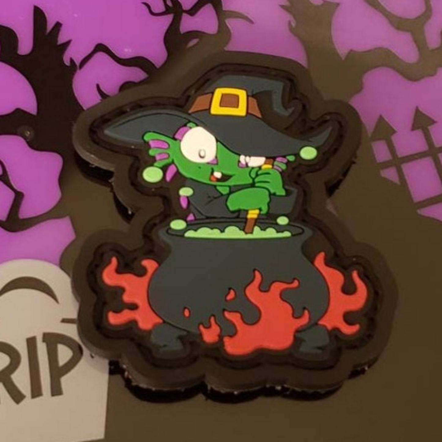 Hallow's End Murloc PVC Hook & Loop Patch