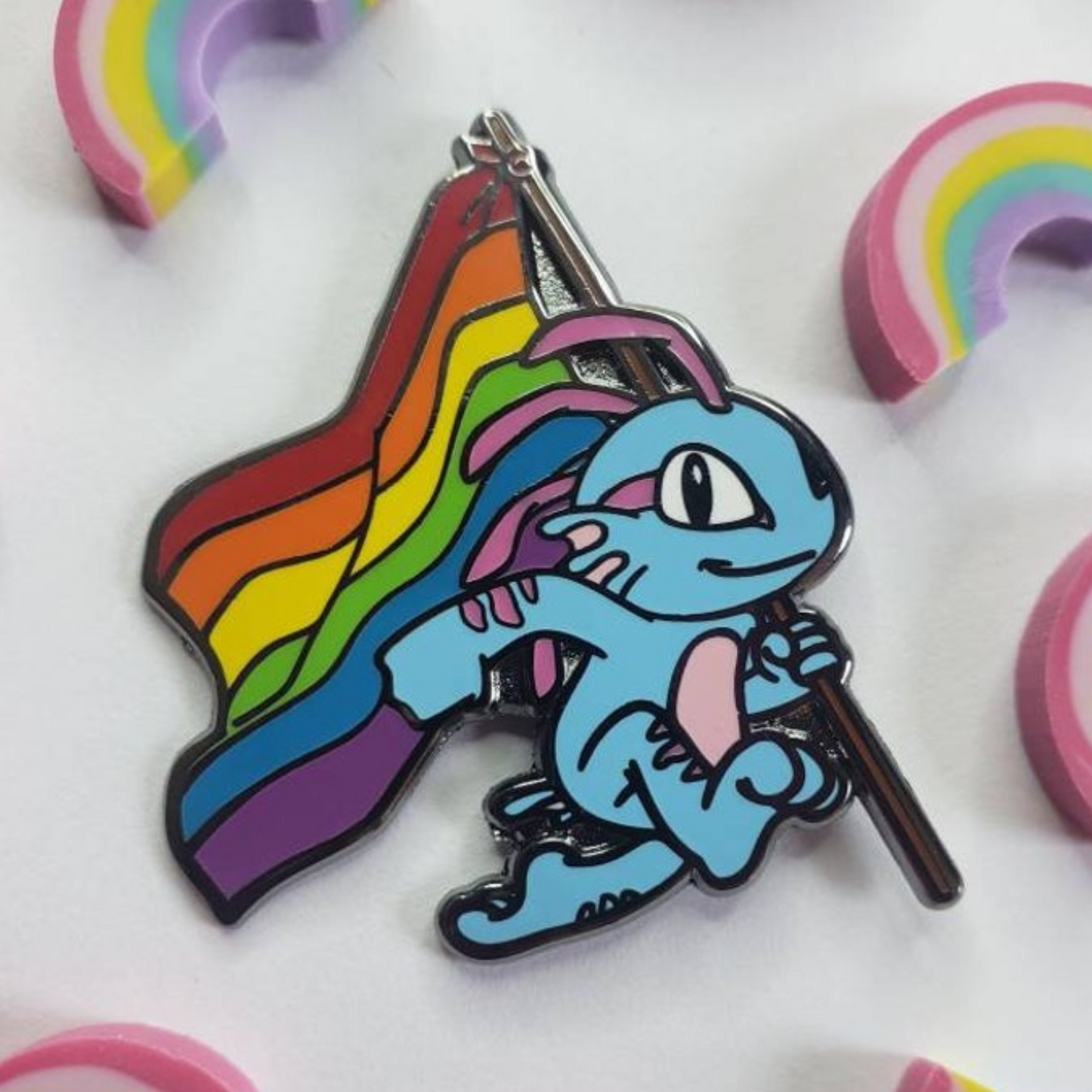 Pride Murloc Enamel Pin