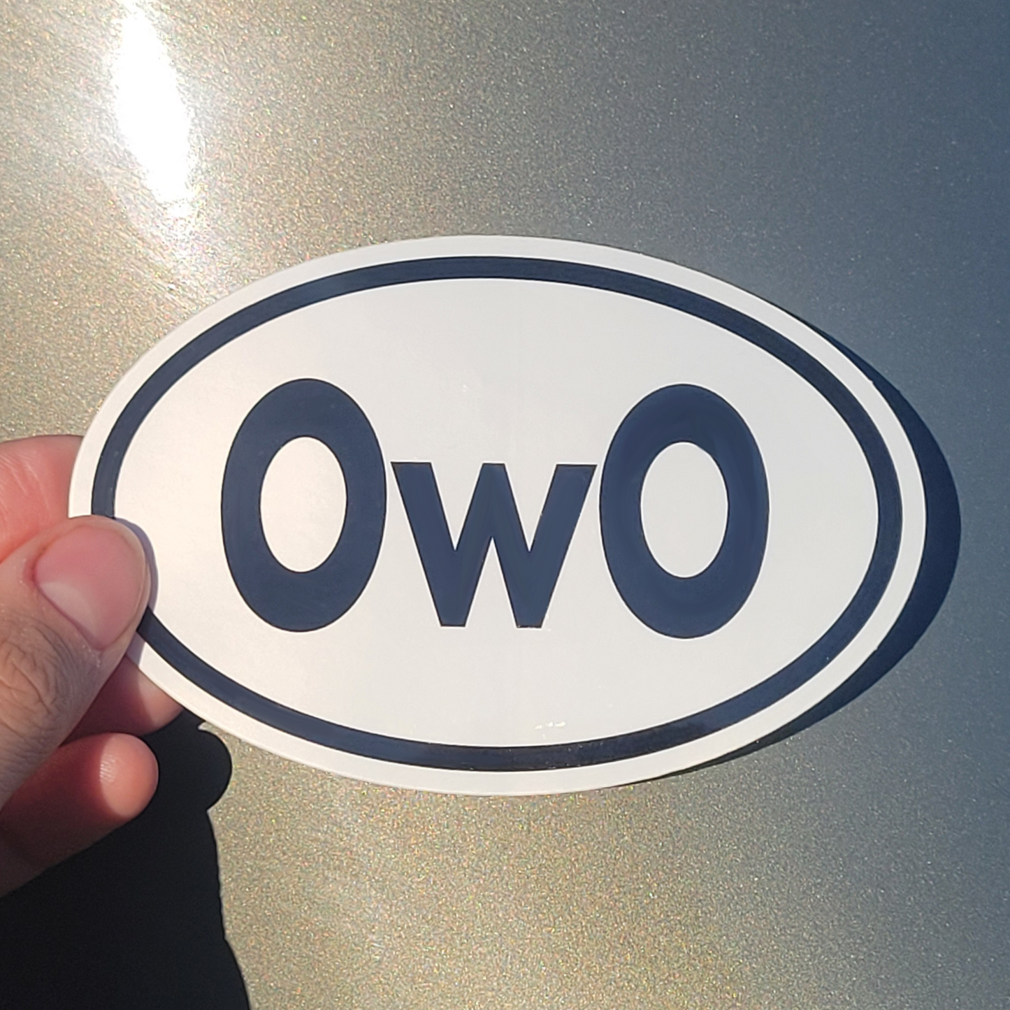 OwO Bumper Sticker