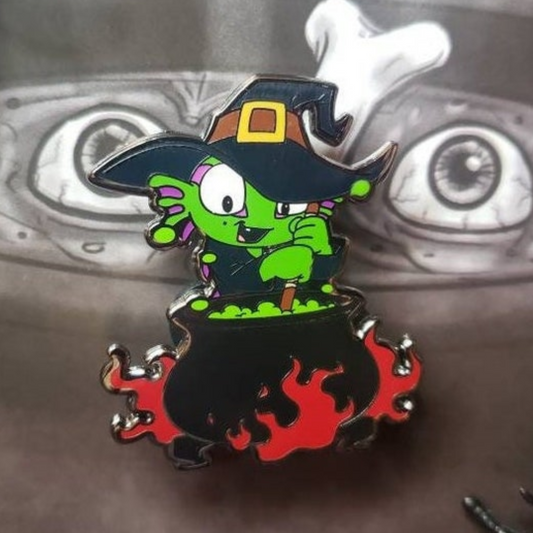 Hallow's End Murloc Enamel Pin