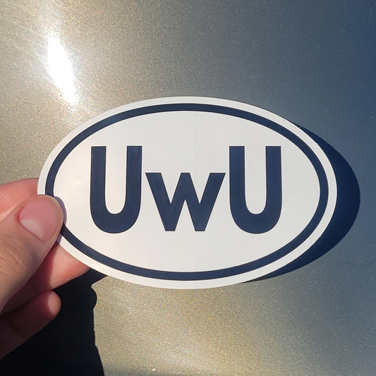 UwU Bumper Sticker
